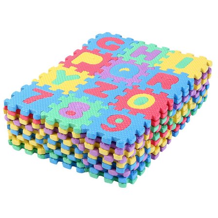 3 sæt skumplader Dukkehus Gulvplader Markmåtte Børn Hjem Gulvmåtte Skummatter Børn(21X16CM,Assorteret farve)