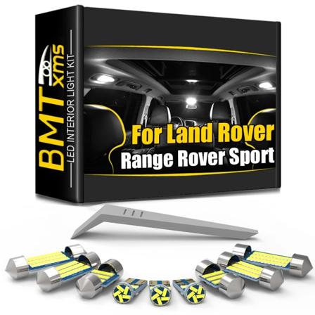 BMTxms för Land Rover Range Rover Sport L320 L494 2005 2006 2007 2010 2015 2016 2017 2018 2019 Canbus LED-inredningsljussats Warm White