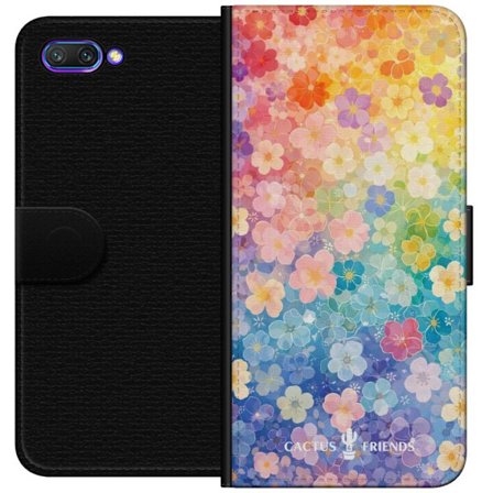 Kompatibel Tegnebogsetui til Honor Honor 10 Cactus and Friends – RainbowBloom