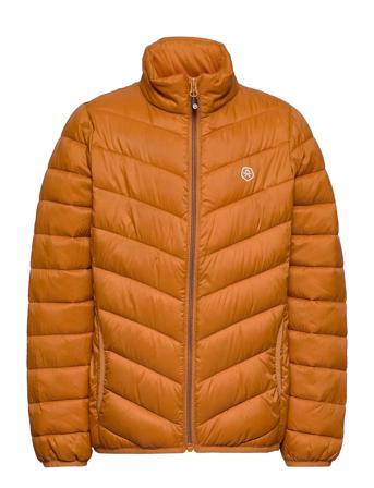 Jacket, Quilted, Packable Fodrad Jacka Orange Color Kids