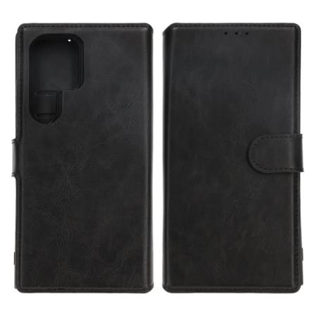 Samsung Galaxy S24 Ultra Pl nboksfodral Magnet Rvelon - Svart Black