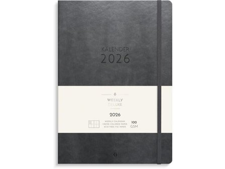 Burde Kalender Weekly Deluxe 2026 - Lyreco - Almanackor och kalendrar - Veckokalendrar - Weekly