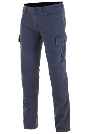 Pantaloni Moto Alpinestars Cargo Blu Distressed 34