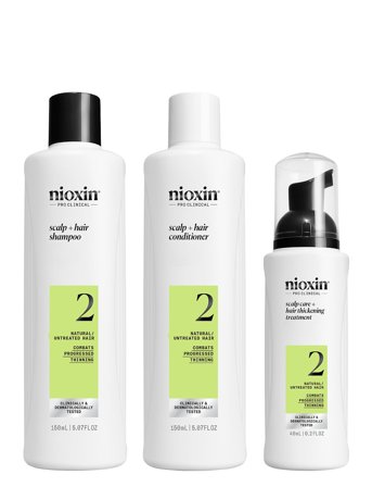Nioxin Nioxin System 2 Trial Kit For Thinning Hair - Nude - 340 ml