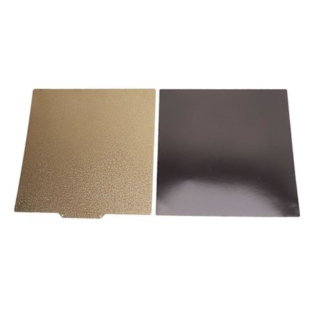 3D-skrivarbyggplatta 290x290mm Dubbelsidig PEI Flexibel Fjäderstål Varmbädd Byggplatta med Magnetisk Bas för Ender 6 LGL