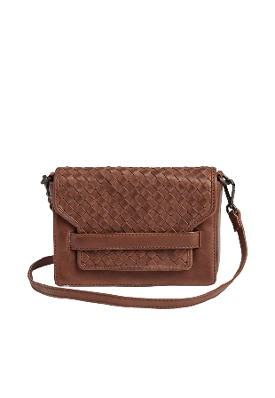 Markberg Vanya Crossbodu Bag Weave Väskor & plånböcker Dam Brun ONESIZE