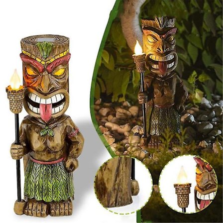 Maya-toteemipuutarhavalo, maisemavalo, koristeellinen valo, ulkokäyttöön tarkoitettu polkuvalaisin