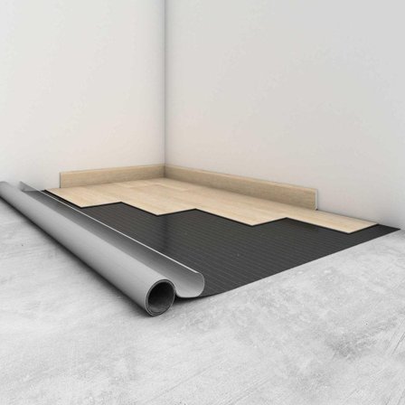 Tarkett Tarkomfort Self-Adhesive Underlagsmatta 1x6,5 m, stegljudsdämpande, Golv