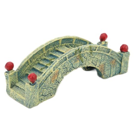 Akvarium Resin Bro Fisk Tank Landskapsdekoration