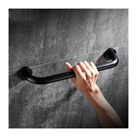 Badkarsräcke i Koppar, Säkerhetsräcke för Gravida och Barn (50CM Svart Brons) Universell Kökshytt