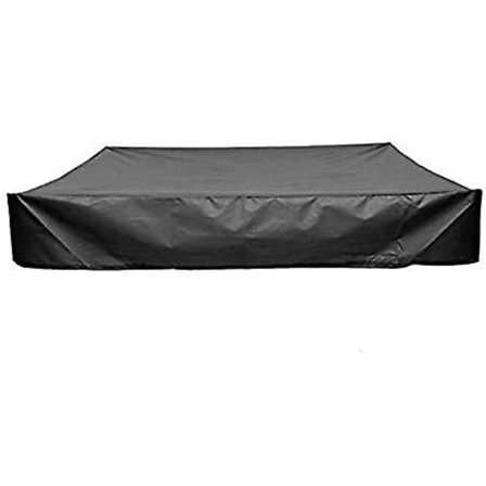 120*120 cm Børnesandkasse Presenning, Fuld Presenning Egnet Beskyttende Presenning til Børns Træsandkasse, Vinterfast