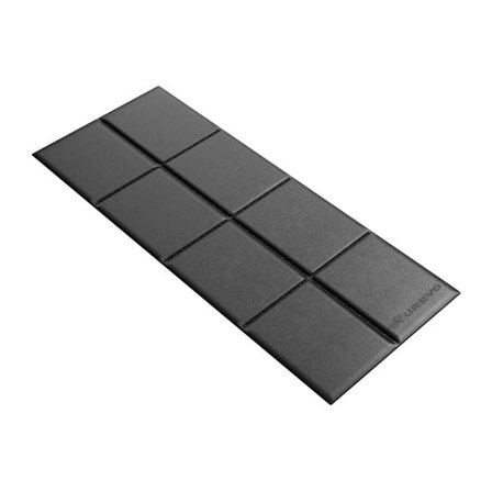 Urevo matta för träningsredskap, 160 cm x 65 cm (svart)