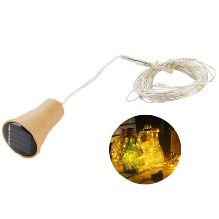 Blash Lamp med solcelle - Let loop til flasker ledet