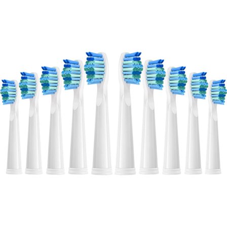 Elektriske tandbørstehoveder, der er kompatible med Fairywill D7/D8/FW507/FW508/FW551/917/959/D1/D3/SG-E9 bløde børstehår, udskiftning af børstehoved 