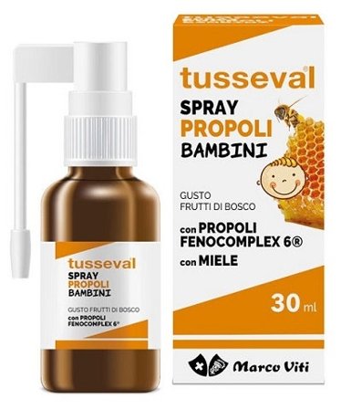 Tusseval Gola Propoli Spray Per Bambini 30ml