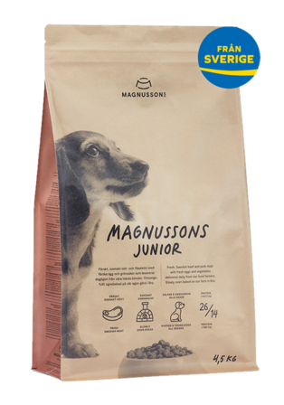 Magnussons - Junior - 4,5 kg - Hund - Hundefôr & hundemat - Tørrfôr for hund - ZOO.no