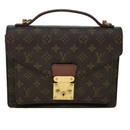 Louis Vuitton Vintage, Pre-owned Shoulder Bag Bruin, Dames, Maat:ONE Size,leer