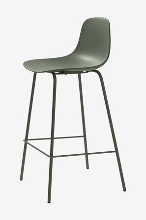 Håum - BarStol Karlstad 2-pak - Grøn - Barstole & -taburetter - Fra Homeroom