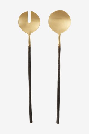 Affari of Sweden - Salatbestik Odin - Messing - Bestik - Fra Homeroom