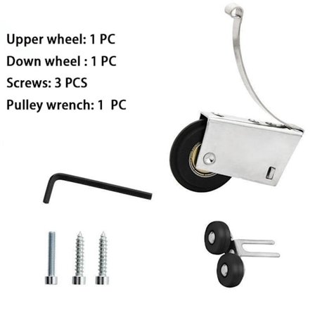 4 stk Dørruller Glidestøtte STYLE 3 STYLE