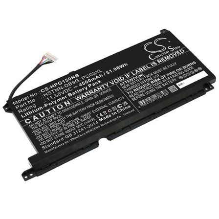 Batteri till Notebook, Bärbar dator för HP Pavilion Gaming 15-ec0020ng m.fl.
