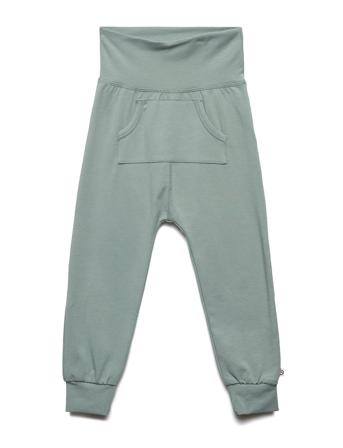Cozy Me Pocket Pants Baby Baby Trousers Vihreä Müsli By Green Cotton
