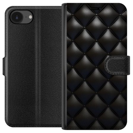 Yhteensopiva Lompakkokotelo Apple iPhone 16e Nahka Musta