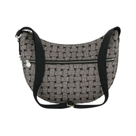 Borbonese, Shoulder Bags Szary, Kobieta, Rozmiar: ONE Size