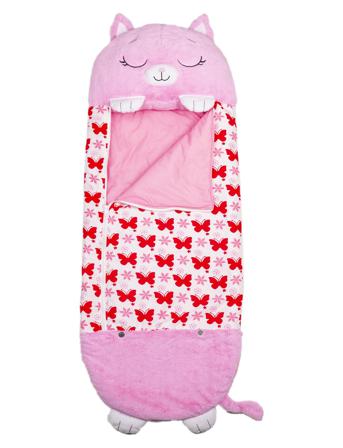 Happy Nappers Kissa S Home Sleep Time Baby Sleeping Bags Vaaleanpunainen Martinex