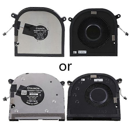 Laptop GPU Kylfläkt för DellXPS 17 9700 9710 9720 Notebook Reservdel