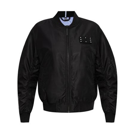 Alexander McQueen No. 0 Bomber Jakke Sort, Dame