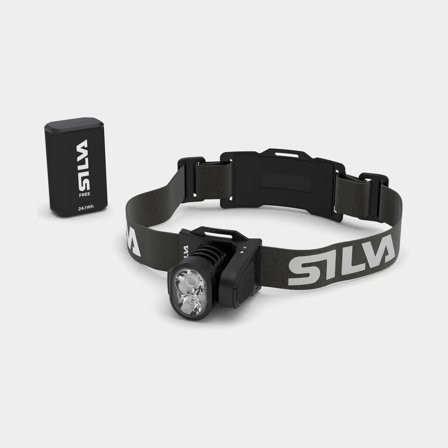 Pannlampa Silva Free 3000 S, 3000 lumen, svart