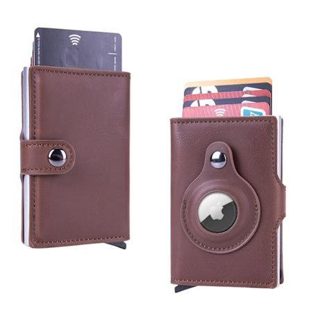 #Plånbok Airtag Plånbok Smalt Plånbok med myntfack herrplånbok#