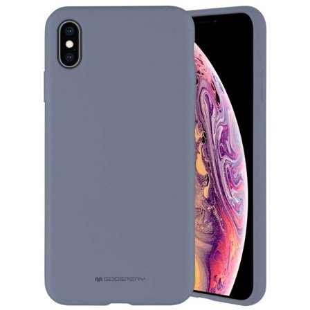Mercury Silicone iPhone X/Xs lavendel/lavendelgrå