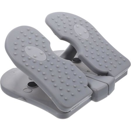 Poljinkäyttöinen kuntopyörä, värikäs minikokoinen polkupyörä, harmaa