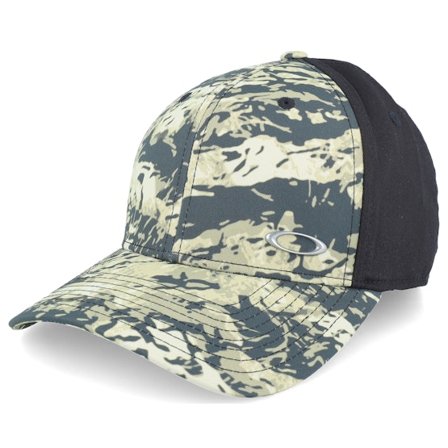 Oakley - Camo - flexfit - Cap - Tinfoil Ii Tiger Camo Green/Black Flexfit - Hatstore