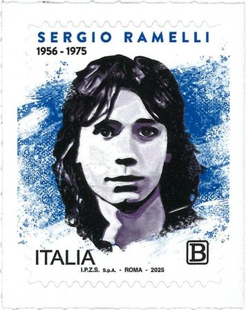 Italien - Sergio Ramelli - Postfrisk frimærke