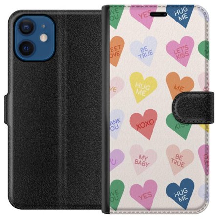 Yhteensopiva Lompakkokotelo Apple Apple iPhone 12 Karkkisydämet