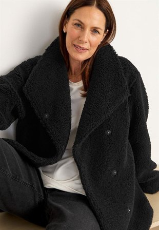 Cellbes of Sweden - Pilejacka med ståkrage - svart - för damer - 62/64