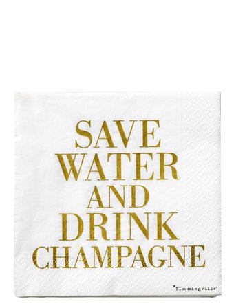 Bloomingville | Serviet, Hvid, Papir | 33X33CM