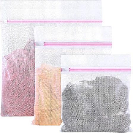 Vasketøjsnet, 6-pak Delikat Net til Vaskemaskine, Net til Delikate Materialer, Jakker, Tæpper, Sengetøj, Legetøj, Kæledyrsartikler