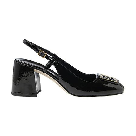 Tory Burch, Flat Shoes Czarny, Kobieta, Rozmiar: 38 1/2 EU
