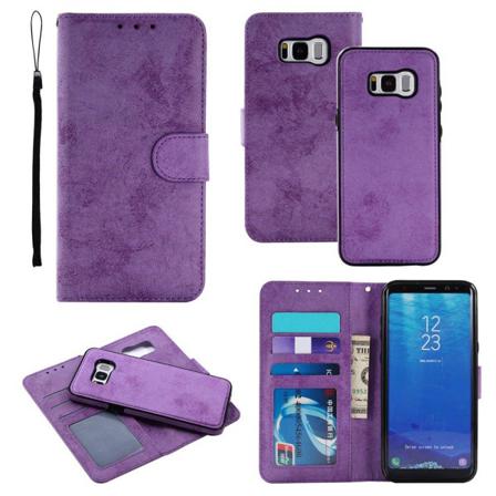 Smart Fodral Med Dubbelfunktion Till Samsung Galaxy S8 Lila