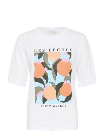 Kamira T-Shirt White Kaffe