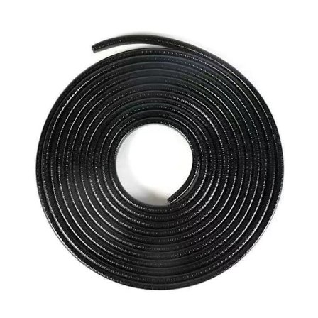 Universal Bil Dørkantbeskytter, 5m Svart PVC Gummilist for Kjøretøy