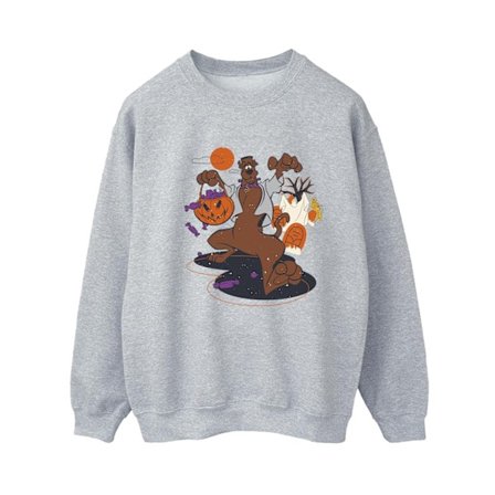 Scooby Doo Dam/Tjej Pumpa Sweatshirt M Sportgrå