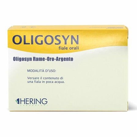 Hering Oligosyn Oro Rame Argento 15 Contenitori Monodose 2ml