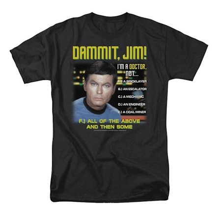 Star Trek All Of The Ove T-shirt