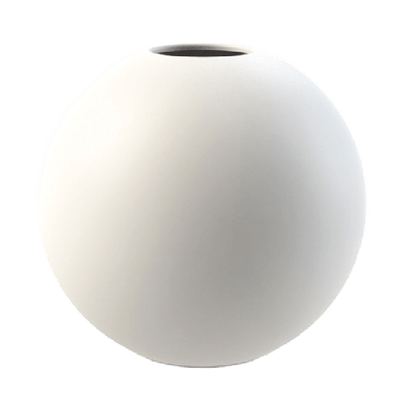 Cooee Vas Ball, Ø10 cm Dekoration Vit Ø 10CM