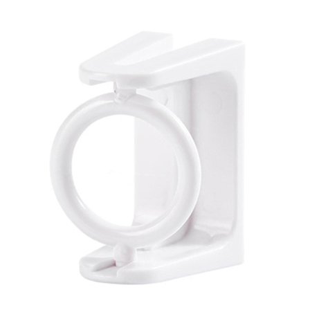 Selvklæbende Gardinstangs Holder 360 Grader Drejelig Gardinstang Stænger Vægholder